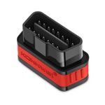 Auto si Moto - Reparatii si depanare - Sisteme de diagnoza - Diagnoza auto OBD2 KONNWEI KW901, Bluetooth 5.0, Buton ON-OFF, compatibil Android iOS, ELM 327 OBDII, Negru/Rosu - Infinity.ro