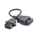 Auto si Moto - Reparatii si depanare - Sisteme de diagnoza - Cablu adaptor Camion Techstar®, Volvo, 8 Pin la OBD2 16 Pin - Infinity.ro
