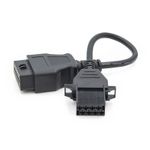 Auto si Moto - Reparatii si depanare - Sisteme de diagnoza - Cablu adaptor Camion Techstar®, Volvo, 8 Pin la OBD2 16 Pin - Infinity.ro