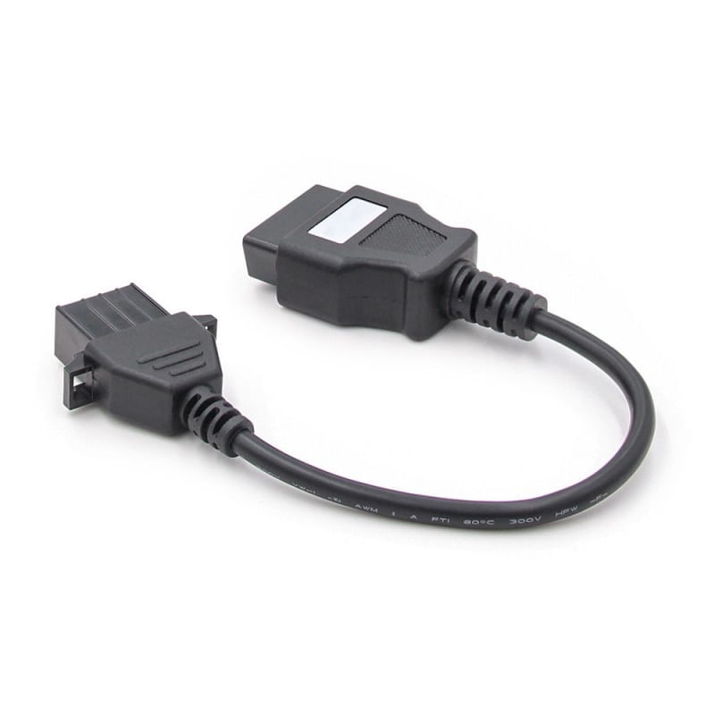 Auto si Moto - Reparatii si depanare - Sisteme de diagnoza - Cablu adaptor Camion Techstar®, Volvo, 8 Pin la OBD2 16 Pin - Infinity.ro