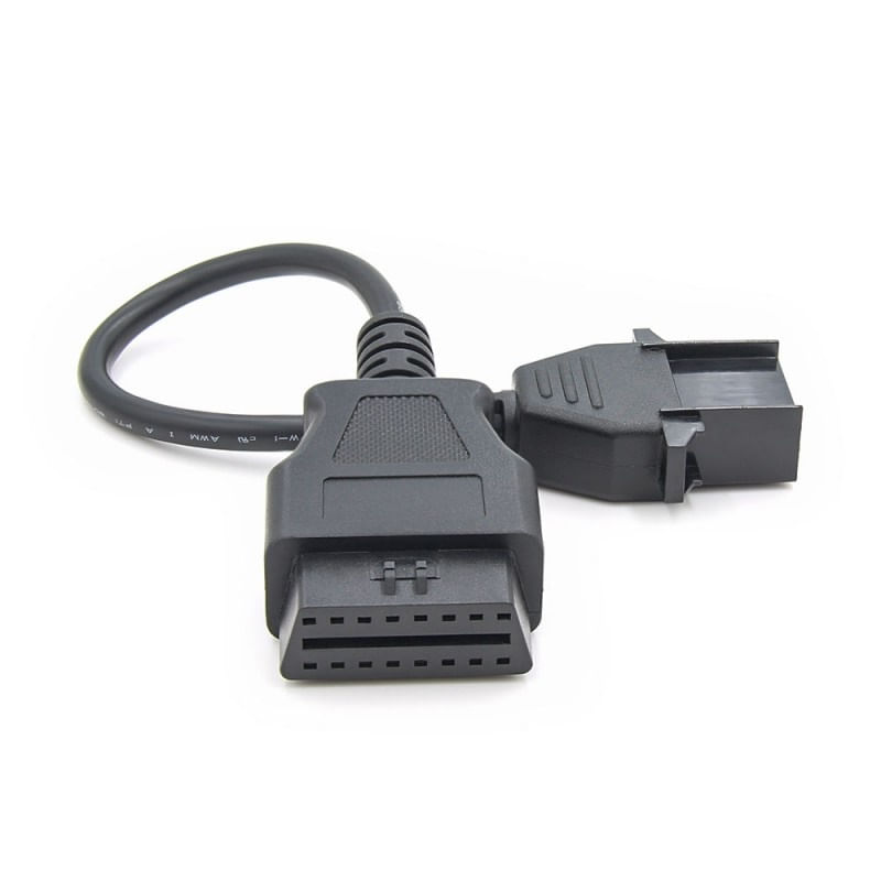 Auto si Moto - Reparatii si depanare - Sisteme de diagnoza - Cablu adaptor Camion Techstar®, Volvo, 8 Pin la OBD2 16 Pin - Infinity.ro