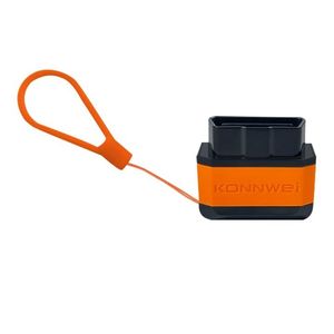 Diagnoza Auto OBD2 KONNWEI KW906, Bluetooth 5.0, Buton ON-OFF, Compatibil Android IOS, ELM 327 OBDII, Orange