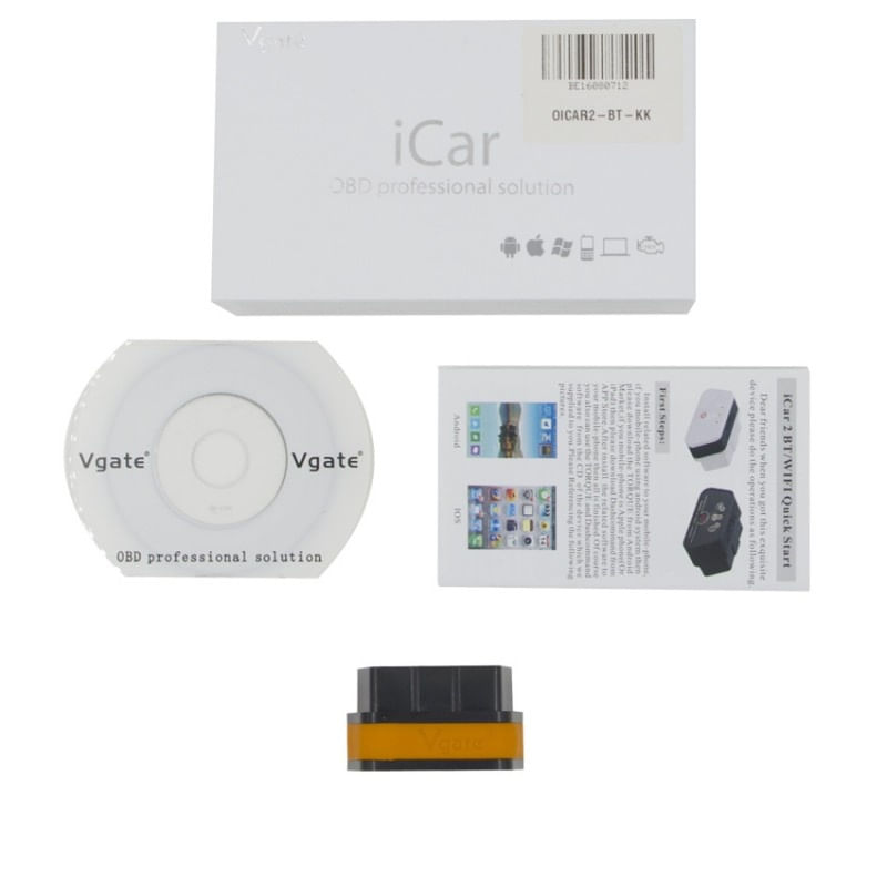 Auto si Moto - Reparatii si depanare - Sisteme de diagnoza - Diagnoza Multimarca ICar2 VGate OBD2 cu Bluetooth - Infinity.ro