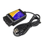 Auto si Moto - Reparatii si depanare - Sisteme de diagnoza - Interfata diagnoza auto Techstar OBD2 USB cu Cip ELM V1.5 - Infinity.ro