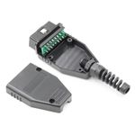 Auto si Moto - Reparatii si depanare - Sisteme de diagnoza - Cablu Adaptor Auto Universal DIY, la OBD2 16 Pin, J1962 - Infinity.ro