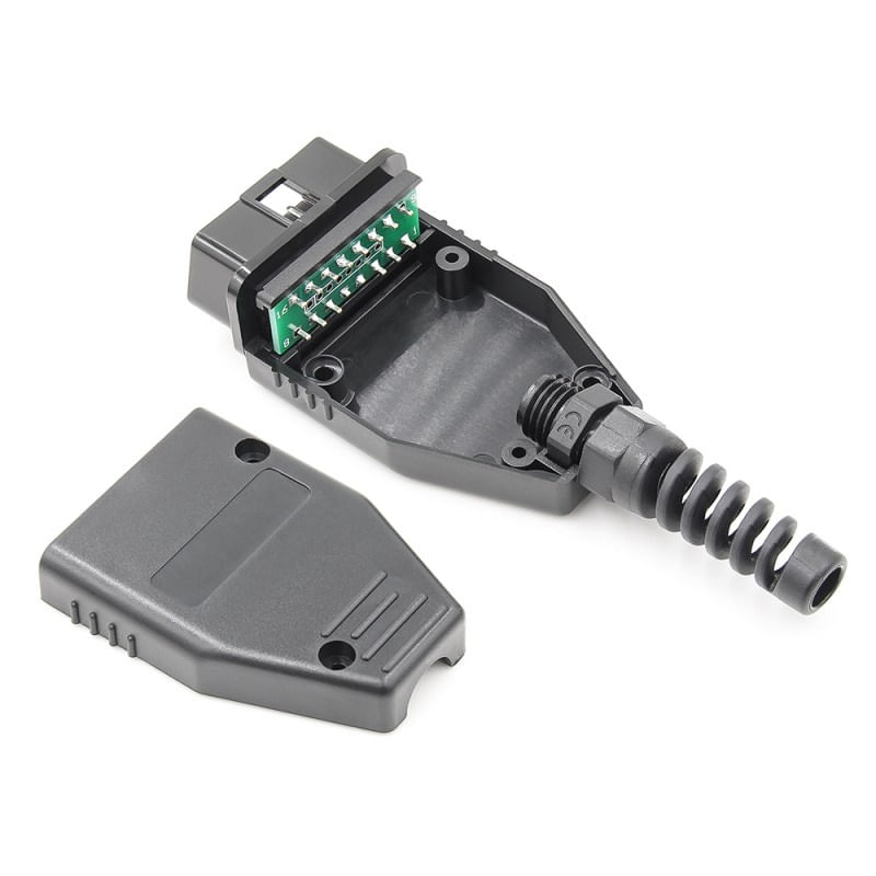 Auto si Moto - Reparatii si depanare - Sisteme de diagnoza - Cablu Adaptor Auto Universal DIY, la OBD2 16 Pin, J1962 - Infinity.ro