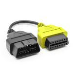 Auto si Moto - Reparatii si depanare - Sisteme de diagnoza - Set 6 Cabluri Adaptor De Diagnosticare Techstar® OBD2 pentru Fiat ECUScan si MultiECUScan Fiat, Alfa Romeo si Lancia - Infinity.ro