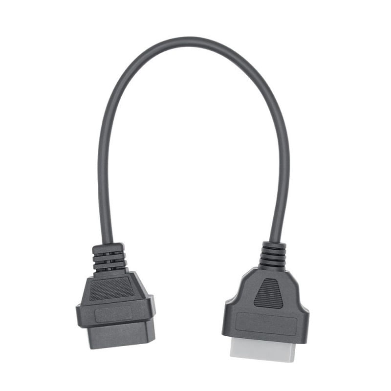 Auto si Moto - Reparatii si depanare - Sisteme de diagnoza - Cablu adaptor Auto Techstar®, Nissan, 14 Pin la OBD2 16 Pin - Infinity.ro