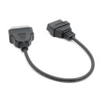 Auto si Moto - Reparatii si depanare - Sisteme de diagnoza - Cablu adaptor Auto Techstar®, Nissan, 14 Pin la OBD2 16 Pin - Infinity.ro