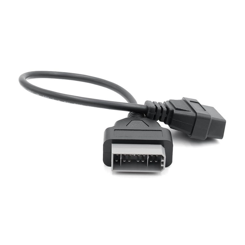 Auto si Moto - Reparatii si depanare - Sisteme de diagnoza - Cablu adaptor Auto Techstar®, Nissan, 14 Pin la OBD2 16 Pin - Infinity.ro