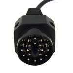 Auto si Moto - Reparatii si depanare - Sisteme de diagnoza - Cablu Adaptor Auto Techstar®, OBD2 BMW 20 Pin - Infinity.ro