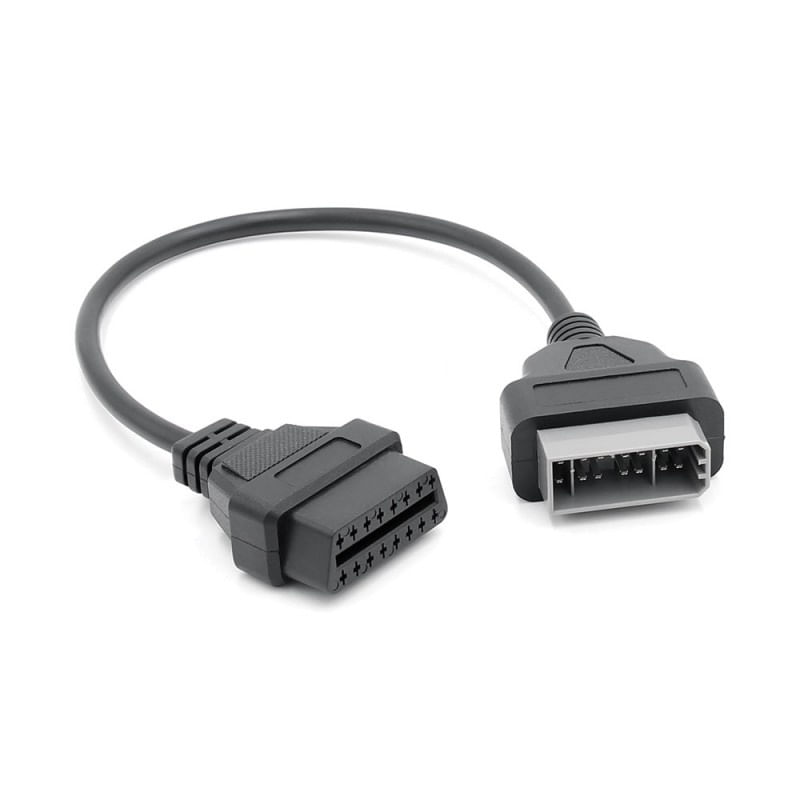 Auto si Moto - Reparatii si depanare - Sisteme de diagnoza - Cablu adaptor Auto Techstar®, Nissan, 14 Pin la OBD2 16 Pin - Infinity.ro