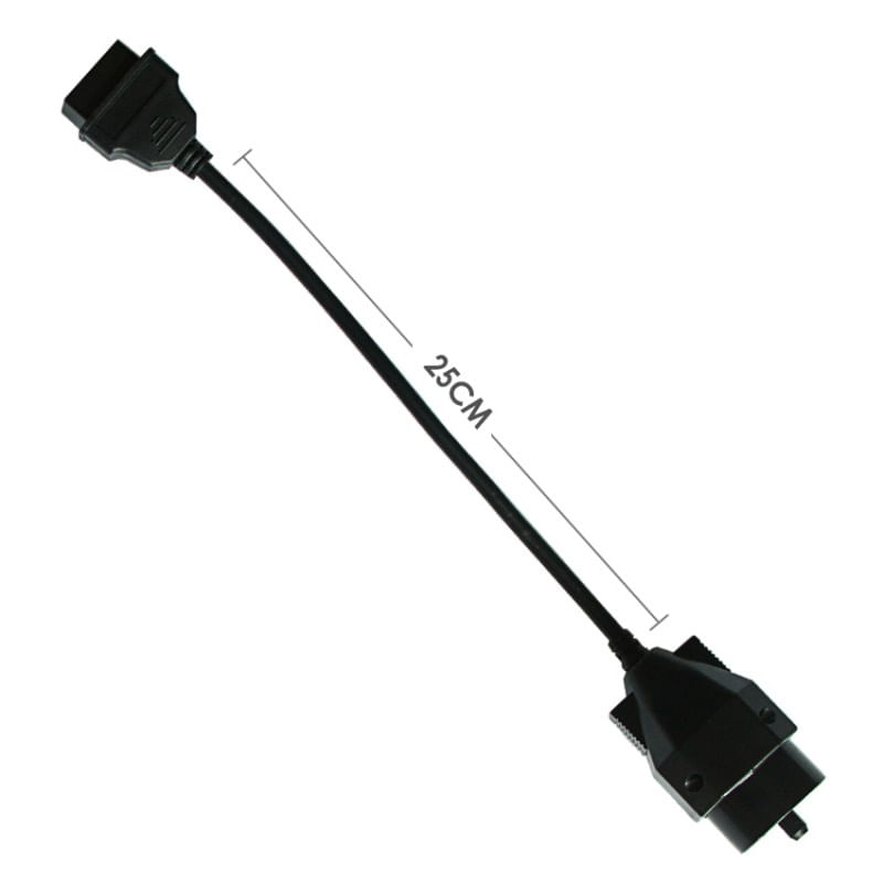 Auto si Moto - Reparatii si depanare - Sisteme de diagnoza - Cablu Adaptor Auto Techstar®, OBD2 BMW 20 Pin - Infinity.ro