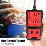 Auto si Moto - Reparatii si depanare - Scule auto - Testere si multimetre - Tester pentru Relee Auto cu Indicator LED, Techstar® CNBJ707, Compatibil 4 si 5 Pini - Infinity.ro