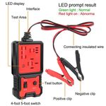 Auto si Moto - Reparatii si depanare - Scule auto - Testere si multimetre - Tester pentru Relee Auto cu Indicator LED, Techstar® CNBJ707, Compatibil 4 si 5 Pini - Infinity.ro