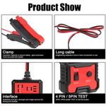 Auto si Moto - Reparatii si depanare - Scule auto - Testere si multimetre - Tester pentru Relee Auto cu Indicator LED, Techstar® CNBJ707, Compatibil 4 si 5 Pini - Infinity.ro