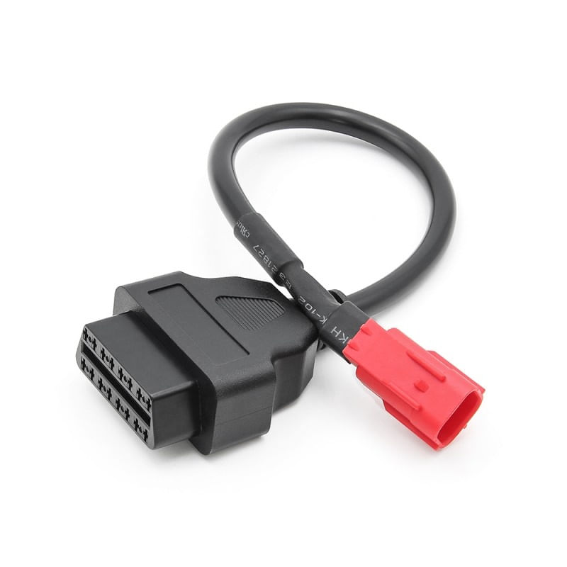 Auto si Moto - Reparatii si depanare - Sisteme de diagnoza - Cablu Adaptor De Diagnosticare Techstar® OBD2 Cu 6 Pini La 16 Pini Pentru Motociclete Honda - Infinity.ro