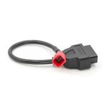 Auto si Moto - Reparatii si depanare - Sisteme de diagnoza - Cablu Adaptor De Diagnosticare Techstar® OBD2 Cu 6 Pini La 16 Pini Pentru Motociclete Honda - Infinity.ro