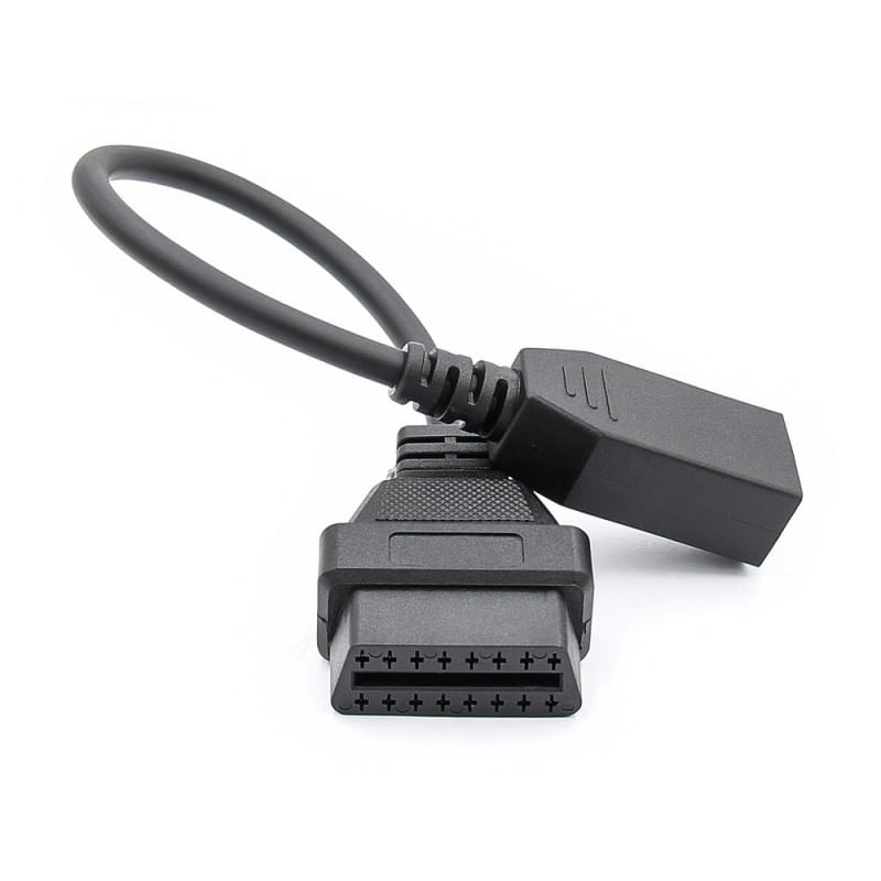 Auto si Moto - Reparatii si depanare - Sisteme de diagnoza - Cablu Adaptor Auto Techstar®, Honda, 3 Pin la OBD2 16 Pin - Infinity.ro