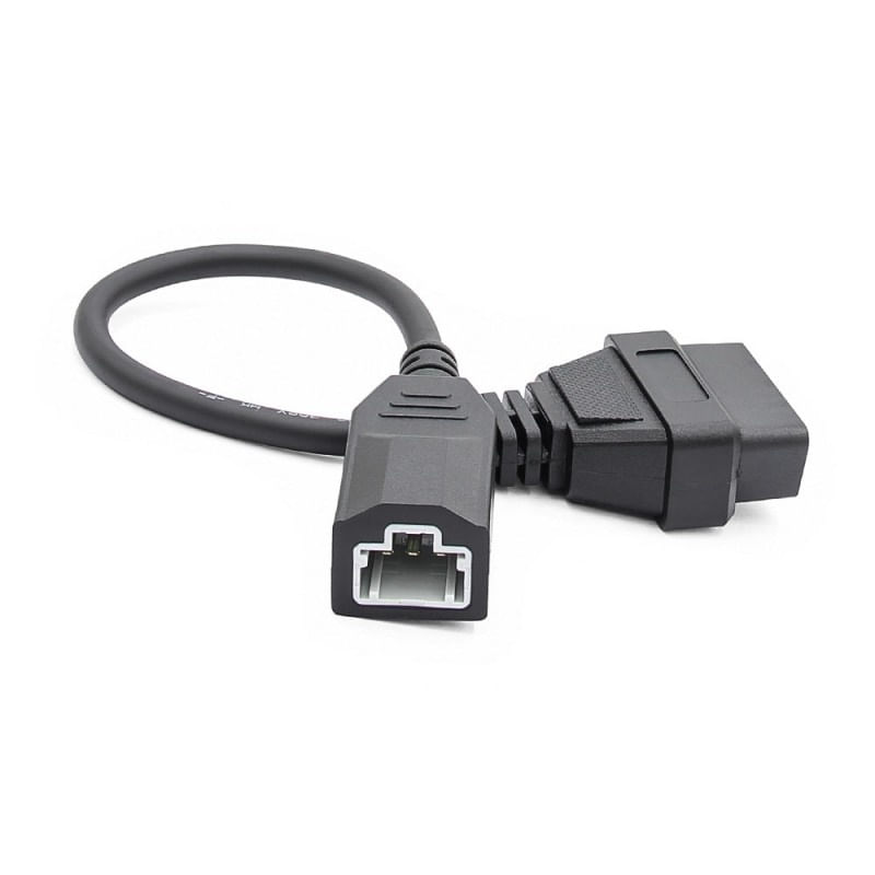 Auto si Moto - Reparatii si depanare - Sisteme de diagnoza - Cablu Adaptor Auto Techstar®, Honda, 3 Pin la OBD2 16 Pin - Infinity.ro