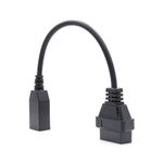 Auto si Moto - Reparatii si depanare - Sisteme de diagnoza - Cablu Adaptor Auto Techstar®, Honda, 3 Pin la OBD2 16 Pin - Infinity.ro