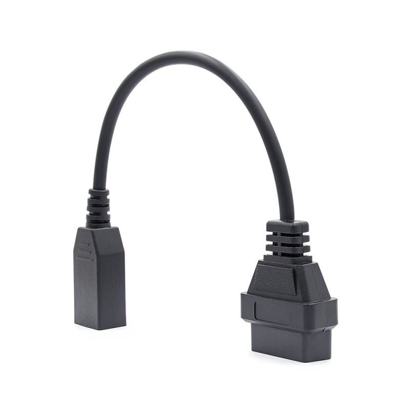 Auto si Moto - Reparatii si depanare - Sisteme de diagnoza - Cablu Adaptor Auto Techstar®, Honda, 3 Pin la OBD2 16 Pin - Infinity.ro