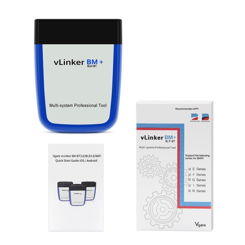Auto si Moto - Reparatii si depanare - Sisteme de diagnoza - Diagnoza Vgate VLinker BM+, BMW, BimmerCode, Resetari, Live Data, Regenerare DPF, Control Flaps, ASD, Programare - Infinity.ro