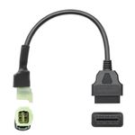 Auto si Moto - Reparatii si depanare - Sisteme de diagnoza - Cablu Adaptor De Diagnosticare Techstar® OBD2 Cu 4 Pini La 6 Pini Pentru Motociclete Honda - Infinity.ro