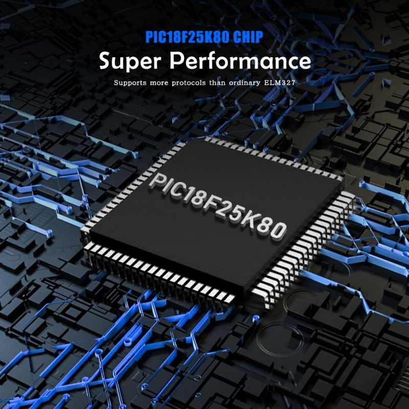 Auto si Moto - Reparatii si depanare - Sisteme de diagnoza - Interfata Diagnoza Techstar OBD2 Bluetooth cu Cip ELM V1.5, Torque - Infinity.ro