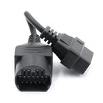 Auto si Moto - Reparatii si depanare - Sisteme de diagnoza - Adaptor cablu Auto Techstar®, Mazda, 17 Pin la OBD2 16 Pin - Infinity.ro