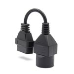 Auto si Moto - Reparatii si depanare - Sisteme de diagnoza - Adaptor cablu Auto Techstar®, Mazda, 17 Pin la OBD2 16 Pin - Infinity.ro