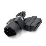 Auto si Moto - Reparatii si depanare - Sisteme de diagnoza - Adaptor cablu Auto Techstar®, Mazda, 17 Pin la OBD2 16 Pin - Infinity.ro