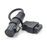 Auto si Moto - Reparatii si depanare - Sisteme de diagnoza - Cablu adaptor Techstar®, Aftermarket, Compabiil cu Utilitare IVECO, 30 Pin la OBD2 16 Pin - Infinity.ro