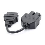 Auto si Moto - Reparatii si depanare - Sisteme de diagnoza - Cablu adaptor Auto Techstar®, KIA, 20 Pin la OBD2 16 Pin - Infinity.ro