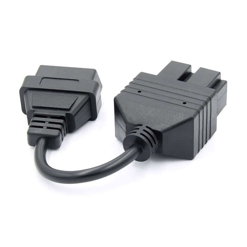 Auto si Moto - Reparatii si depanare - Sisteme de diagnoza - Cablu adaptor Auto Techstar®, KIA, 20 Pin la OBD2 16 Pin - Infinity.ro