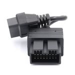 Auto si Moto - Reparatii si depanare - Sisteme de diagnoza - Cablu adaptor Auto Techstar®, KIA, 20 Pin la OBD2 16 Pin - Infinity.ro