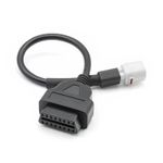 Auto si Moto - Reparatii si depanare - Sisteme de diagnoza - Cablu Adaptor De Diagnosticare Techstar® OBD2 Cu 4 Pini La 16 Pini Pentru Motociclete Yamaha - Infinity.ro