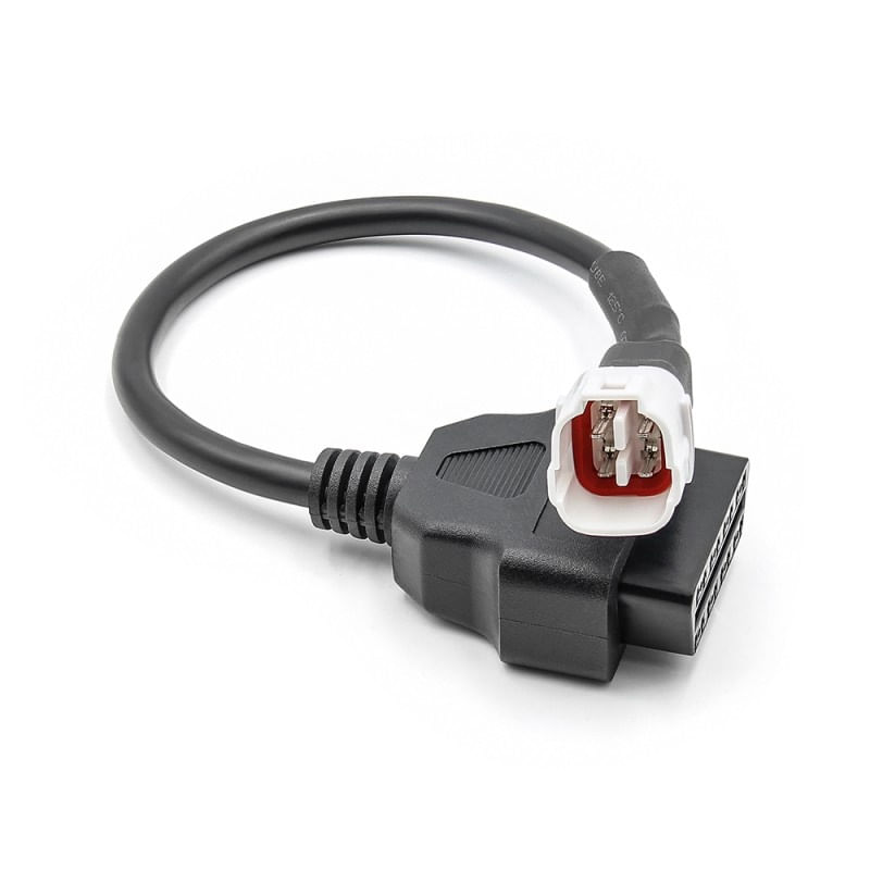 Auto si Moto - Reparatii si depanare - Sisteme de diagnoza - Cablu Adaptor De Diagnosticare Techstar® OBD2 Cu 4 Pini La 16 Pini Pentru Motociclete Yamaha - Infinity.ro