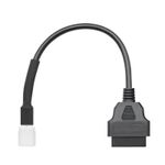 Auto si Moto - Reparatii si depanare - Sisteme de diagnoza - Cablu Adaptor De Diagnosticare Techstar® OBD2 Cu 4 Pini La 16 Pini Pentru Motociclete Yamaha - Infinity.ro