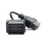 Auto si Moto - Reparatii si depanare - Sisteme de diagnoza - Cablu adaptor Auto Techstar®, Toyota, 17 Pin la OBD2 16 Pin - Infinity.ro