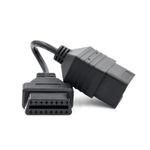 Auto si Moto - Reparatii si depanare - Sisteme de diagnoza - Cablu adaptor Auto Techstar®, Toyota, 17 Pin la OBD2 16 Pin - Infinity.ro