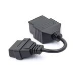 Auto si Moto - Reparatii si depanare - Sisteme de diagnoza - Cablu adaptor Auto Techstar®, Toyota, 17 Pin la OBD2 16 Pin - Infinity.ro