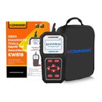 Auto si Moto - Reparatii si depanare - Sisteme de diagnoza - Instrument de scanare si diagnosticare auto, KONNWEI KW818, OBD2/EOBD, Display 2.8 inch, citirea si stergerea codurilor - Infinity.ro