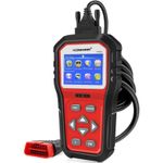 Auto si Moto - Reparatii si depanare - Sisteme de diagnoza - Diagnoza OBD2 KONNWEI KW860, Red, Afisare Erori + Descriere, Resetari, Live Data, Freeze Frame, ELM 327 OBDII - Infinity.ro