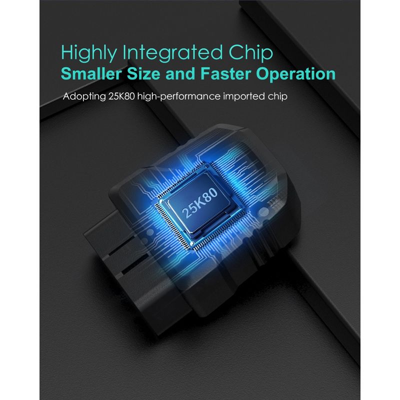 Auto si Moto - Reparatii si depanare - Sisteme de diagnoza - Tester Diagnoza Auto OBD2 Techstar V011 ELM327 V2.2, cu BT5.4, si Cititor Coduri Eroare si Date in Timp Real cu Chip - Infinity.ro