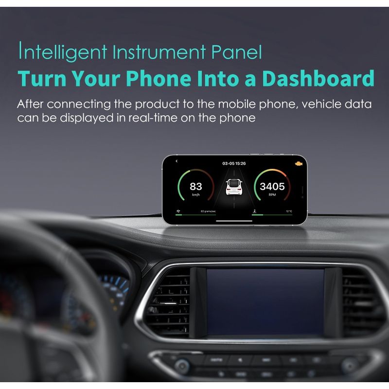 Auto si Moto - Reparatii si depanare - Sisteme de diagnoza - Tester Diagnoza Auto OBD2 Techstar V011 ELM327 V2.2, cu BT5.4, si Cititor Coduri Eroare si Date in Timp Real cu Chip - Infinity.ro