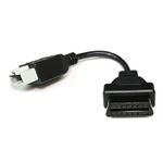 Auto si Moto - Reparatii si depanare - Sisteme de diagnoza - Cablu Adaptor Auto Techstar®, Honda, 5 Pin la OBD2 16 Pin - Infinity.ro