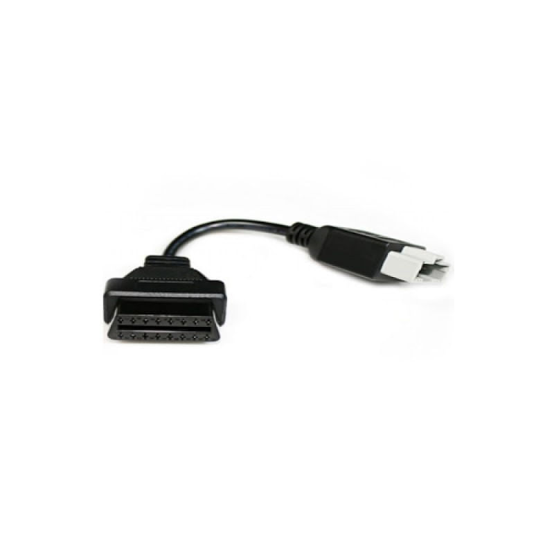 Auto si Moto - Reparatii si depanare - Sisteme de diagnoza - Cablu Adaptor Auto Techstar®, Honda, 5 Pin la OBD2 16 Pin - Infinity.ro