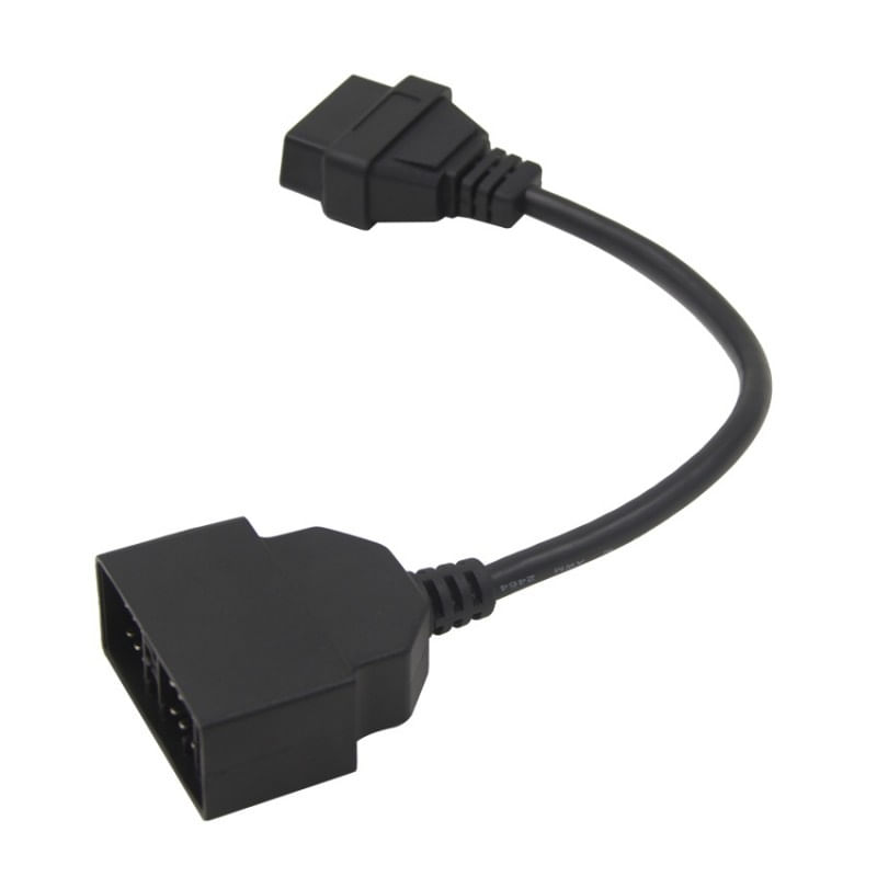Auto si Moto - Reparatii si depanare - Sisteme de diagnoza - Cablu Adaptor Auto Techstar®, OBD2 in Toyota 22pin - Infinity.ro