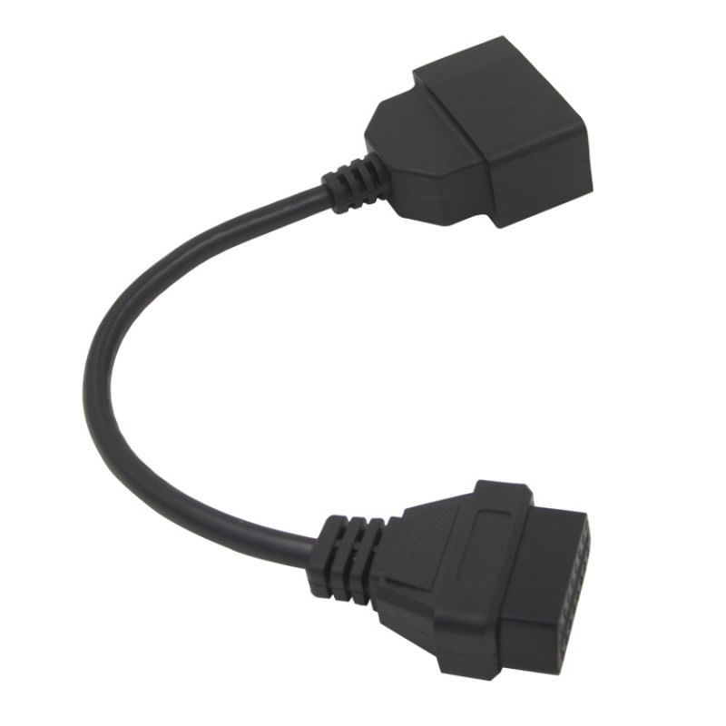 Auto si Moto - Reparatii si depanare - Sisteme de diagnoza - Cablu Adaptor Auto Techstar®, OBD2 in Toyota 22pin - Infinity.ro